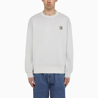 CARHARTT CARHARTT WIP LIGHT GREY NELSON SWEAT