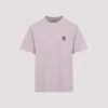 Carhartt Cotton Loose Fit T-shirt With Dropped Shoulders In Light Purple