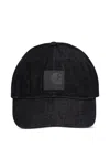 Carhartt Lincoln Square-logo Denim Cap In Black