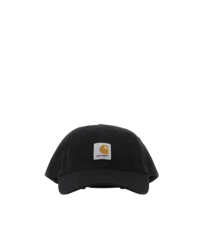 Carhartt Work In Progress Icon Adjustable Baseball Cap In Black