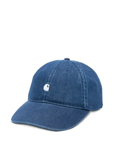 Carhartt Logo Baseball Cap In Blue