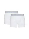 Carhartt Logo-waistband Boxers Set Of 2 In White