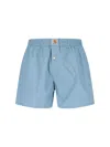 Carhartt Logo Boxer Shorts In Blue