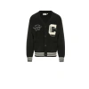 Carhartt Logo Cardigan In Black