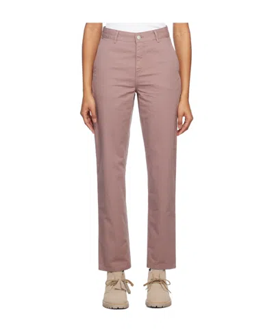 Carhartt Logo Casual Pants In Brown