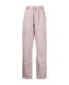 Carhartt Logo Casual Pants In Pink