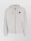 Carhartt Grey Hooded Heart Ii Hartt Zip-up Hoodie In Gray