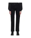 Carhartt Logo Denim Trousers In Black