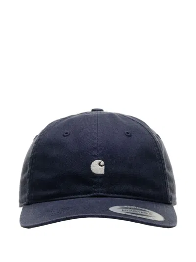 Carhartt Logo-embroidered Baseball Cap In Blue