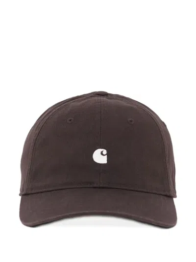 Carhartt Logo-embroidered Baseball Cap In Brown