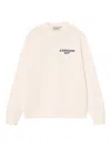 Carhartt Mens Natural Helix Graphic-print Knitted Sweater In Brown