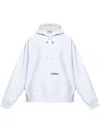 Carhartt Logo-embroidered Hoodie In Grey