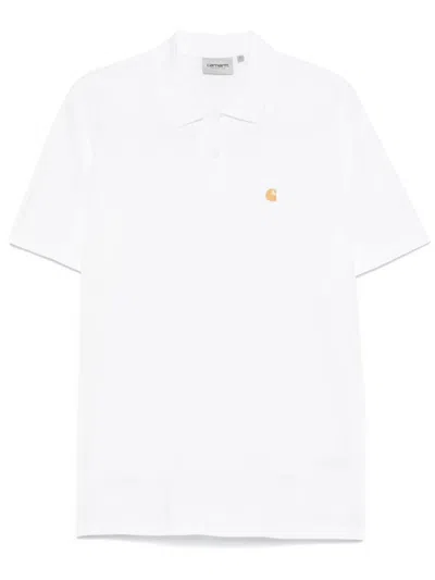 CARHARTT LOGO-EMBROIDERED POLO SHIRT
