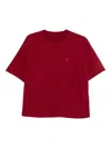 Carhartt Logo-embroidered T-shirt In Red