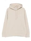 Carhartt Logo-embroidery Hoodie In Neutral