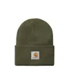 Carhartt Logo Hat In Green