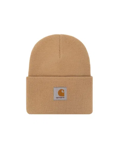 Carhartt Logo Hat In Nude | ModeSens