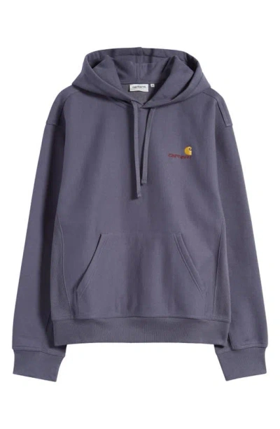 Carhartt Logo Hoodie In Zeus