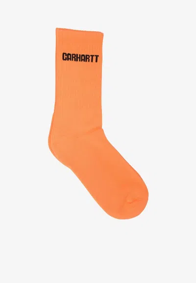 CARHARTT LOGO INTARSIA SOCKS