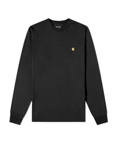 Carhartt Men's American Script Sweatshirt In Black