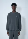 Carhartt Logo Motif T-shirt In Gray