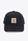 Carhartt Work In Progress Icon Adjustable Baseball Cap In Black