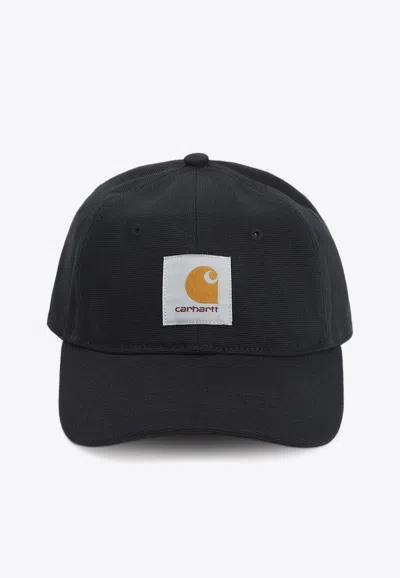 Carhartt Logo Patch Baseball Cap In Black