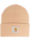 Carhartt Logo-patch Beanie In 中性色