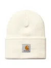 Carhartt Logo-patch Beanie In White