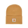 Carhartt Logo Patch Beanie In Orange