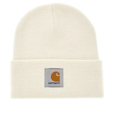 Carhartt Short Acrylic Watch Hat Natural In Neutral