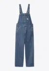 Carhartt Straight Bib Overall Adjustable Straps In Blue