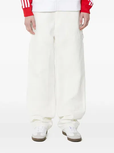 Carhartt Logo-patch Cargo Pants In Neutral