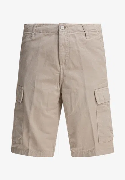 CARHARTT LOGO PATCH CARGO SHORTS