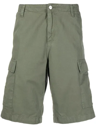 CARHARTT LOGO-PATCH CARGO SHORTS