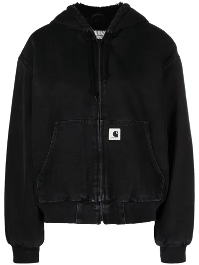 CARHARTT LOGO-PATCH COTTON JACKET