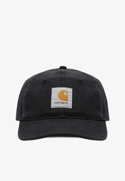 Carhartt Work In Progress Icon Adjustable Baseball Cap In Black