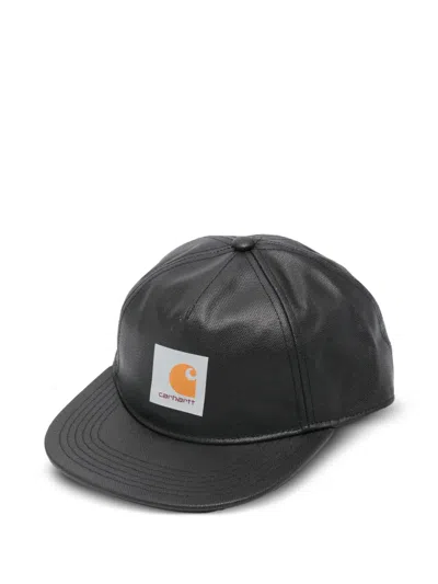 Carhartt Logo-patch Hat In Black
