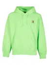 Carhartt Green Hooded Industry Hoodie In Green
