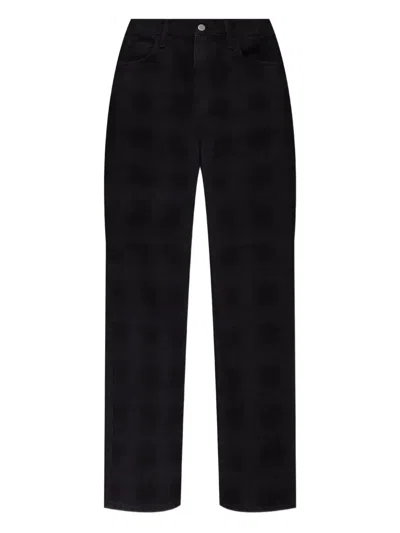 Carhartt Logo-patch Jeans In Black