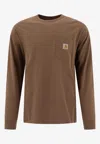 Carhartt Pocket Crew Neck Long Sleeve T-shirt