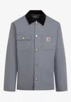 Carhartt Wip Michigan Coat In Gray