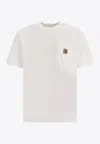 Carhartt Logo Patch Pocket T-shirt In White