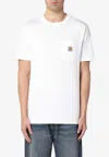 Carhartt Cotton T-shirt With Logo Patch In White