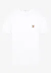 Carhartt Logo-embroidered Crew-neck T-shirt In White
