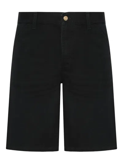 CARHARTT LOGO-PATCH SHORTS