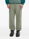 Carhartt Logo-patch Straight-leg Jeans In Green