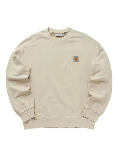 CARHARTT LOGO-PATCH SWEATSHIRT