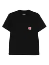 Carhartt Logo-patch Organic Cotton T-shirt In Black