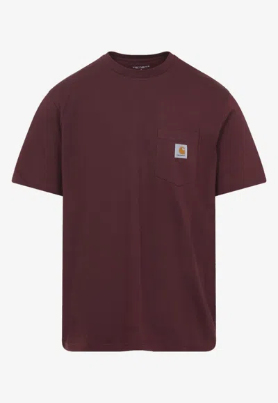 CARHARTT LOGO PATCH T-SHIRT